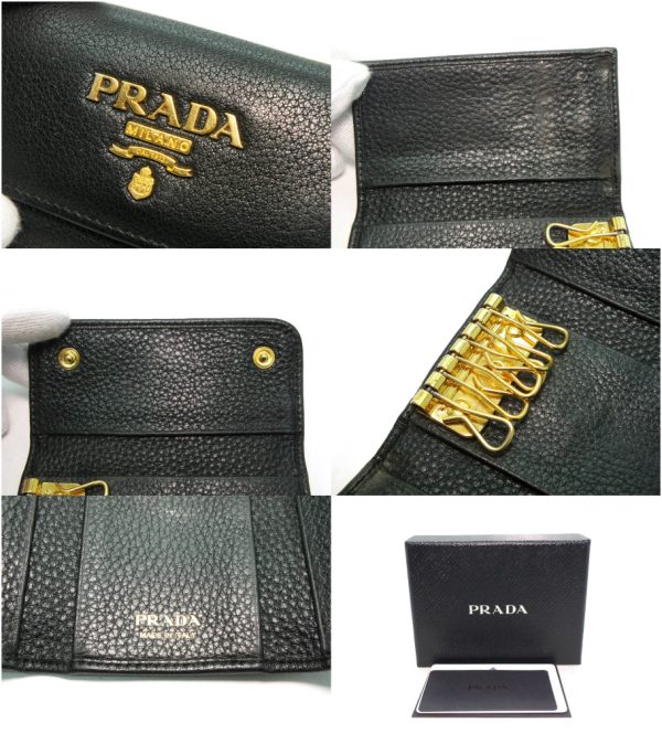 imgrc0095425765 Prada Saffiano Metal 6 Key Case