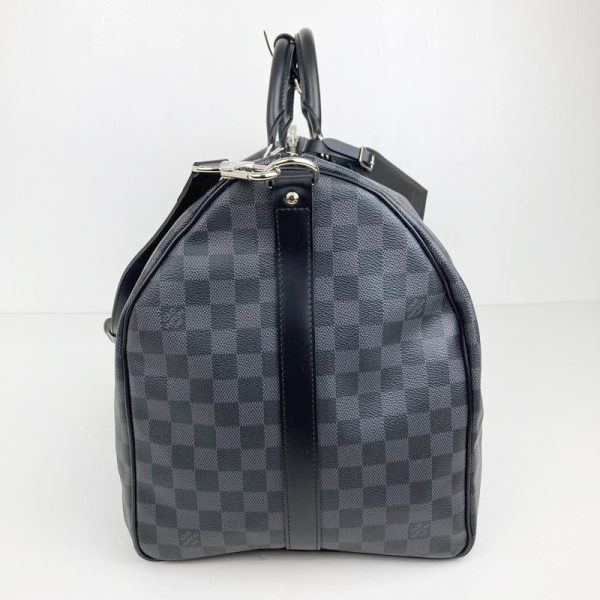 imgrc0095445866 Louis Vuitton Keepall Bandouliere 55 Bag Damier Graphite Black