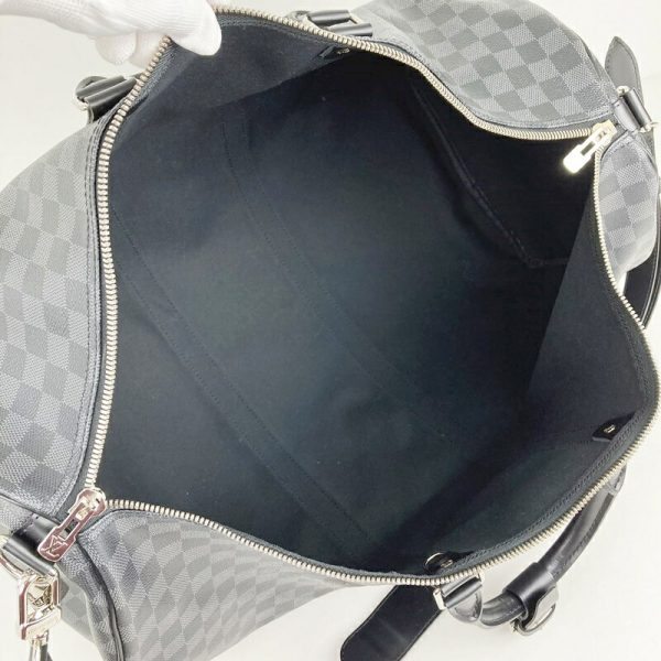 imgrc0095445874 Louis Vuitton Keepall Bandouliere 55 Bag Damier Graphite Black