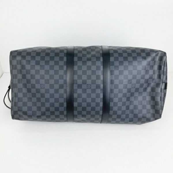 imgrc0095445876 Louis Vuitton Keepall Bandouliere 55 Bag Damier Graphite Black