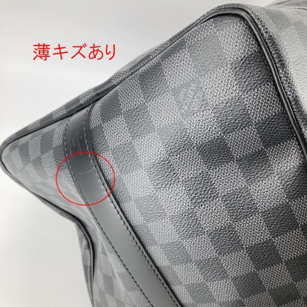 imgrc0095445885 Louis Vuitton Keepall Bandouliere 55 Bag Damier Graphite Black