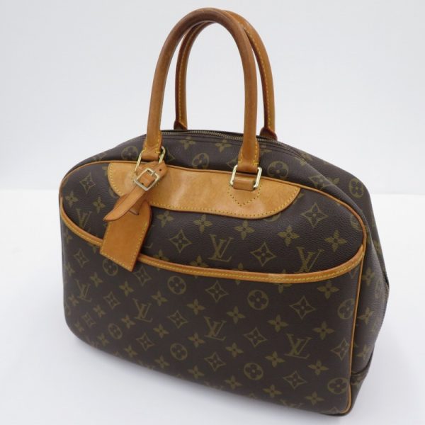 imgrc0095474116 Louis Vuitton Deauville Handbag Monogram Brown