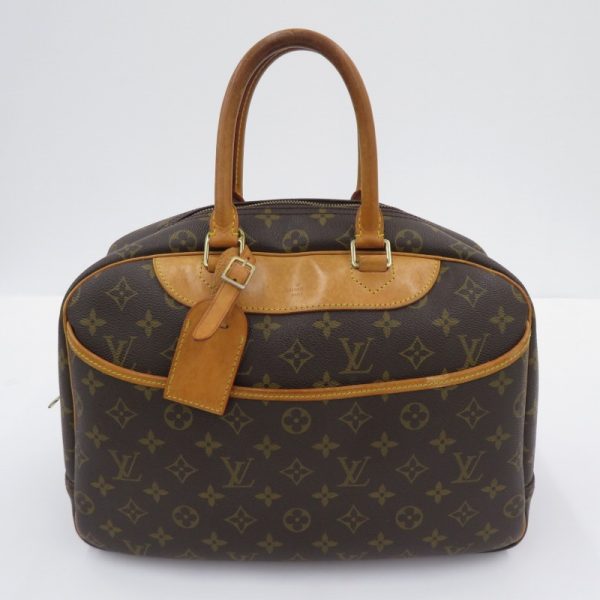 imgrc0095474117 Louis Vuitton Deauville Handbag Monogram Brown