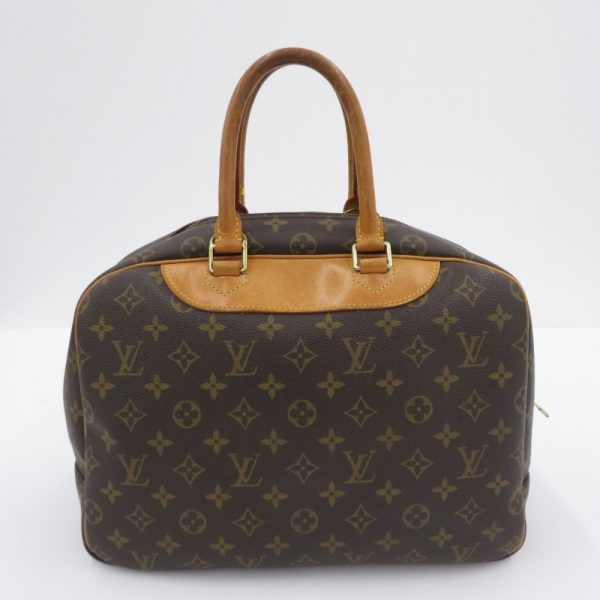 imgrc0095474118 Louis Vuitton Deauville Handbag Monogram Brown