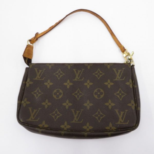 imgrc0095475694 Louis Vuitton Pochette Accessory Pouch Monogram Brown