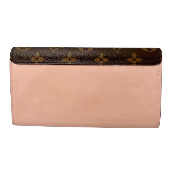 imgrc0095488603 Louis Vuitton Portefeuille Cherrywood Wallet Patent Leather Pink