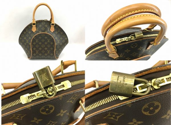 imgrc0095591951 Louis Vuitton Monogram Ellipse MM Handbag Brown