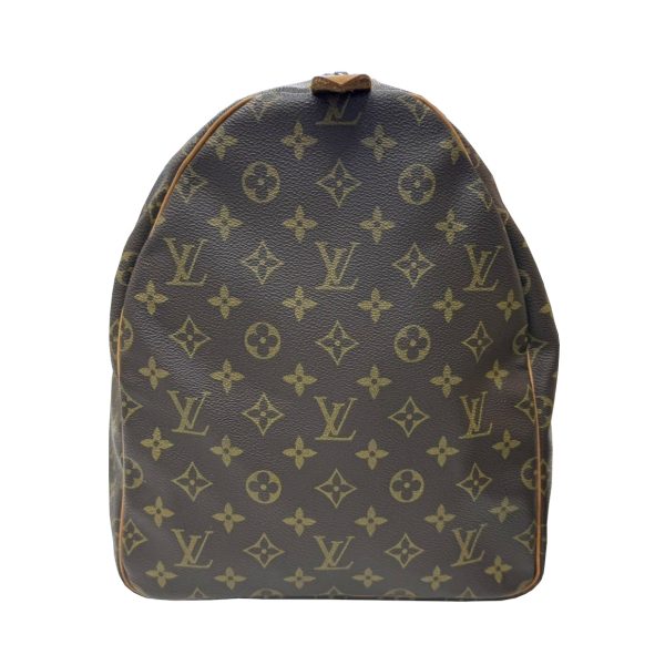 imgrc0095601694 Louis Vuitton Keepall 55 Boston Bag Monogram Canvas Brown