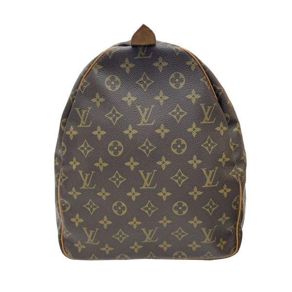 imgrc0095601695 Louis Vuitton Keepall 55 Boston Bag Monogram Canvas Brown