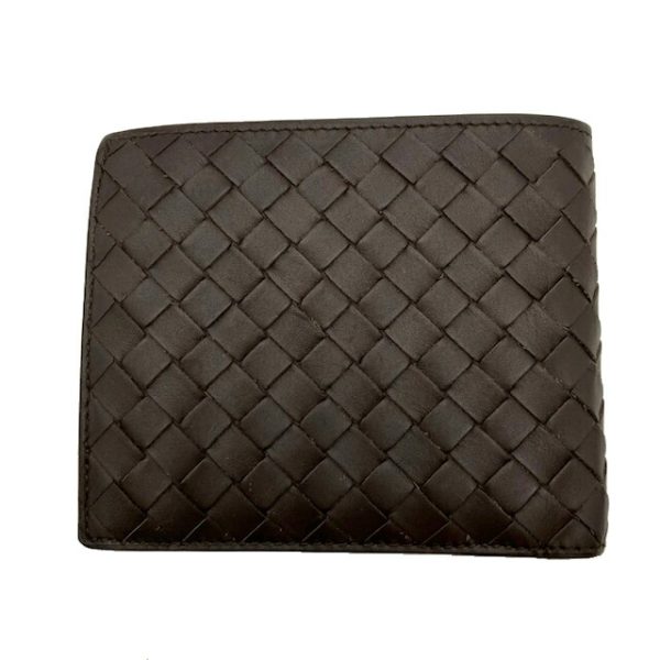 imgrc0095788607 Bottega Veneta Bifold Wallet Intrecciato Brown