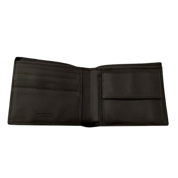 imgrc0095788611 Bottega Veneta Bifold Wallet Intrecciato Brown