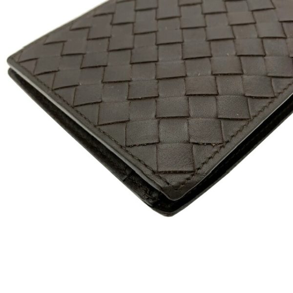 imgrc0095788637 Bottega Veneta Bifold Wallet Intrecciato Brown