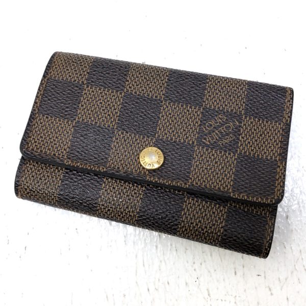 imgrc0095793350 Louis Vuitton Multicle 6 Key Case Damier Brown