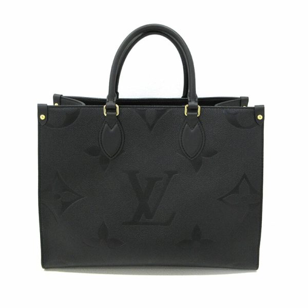 imgrc0095799008 Louis Vuitton On the Go MM Tote Bag Empreinte Black