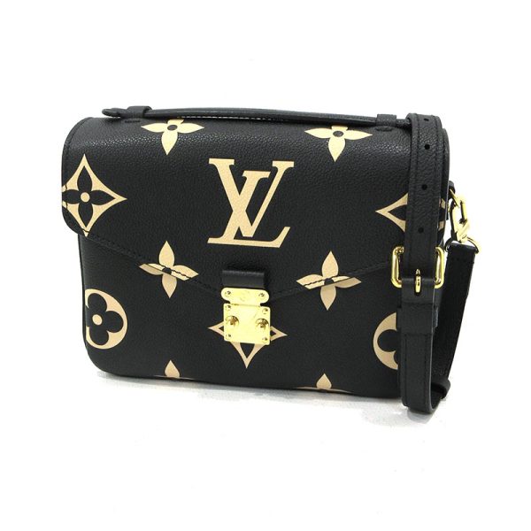 imgrc0095808479 Louis Vuitton Pochette Metis MM Shoulder Bag Empreinte Black