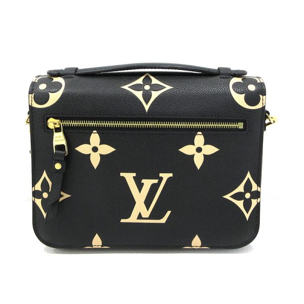 imgrc0095808480 Louis Vuitton Pochette Metis MM Shoulder Bag Empreinte Black