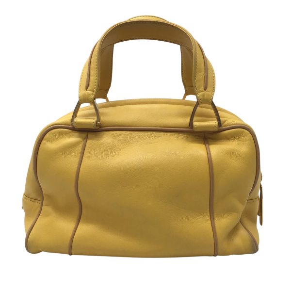 imgrc0095838186 Loewe Anagram Mini Boston Handbag Yellow