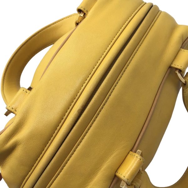 imgrc0095838191 Loewe Anagram Mini Boston Handbag Yellow