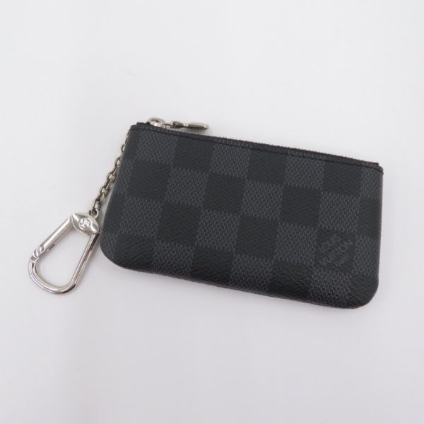 imgrc0095857977 Louis Vuitton Pochette Clé Coin Case Damier Graphite Black