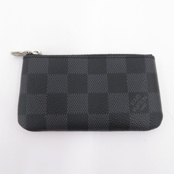 imgrc0095857978 Louis Vuitton Pochette Clé Coin Case Damier Graphite Black