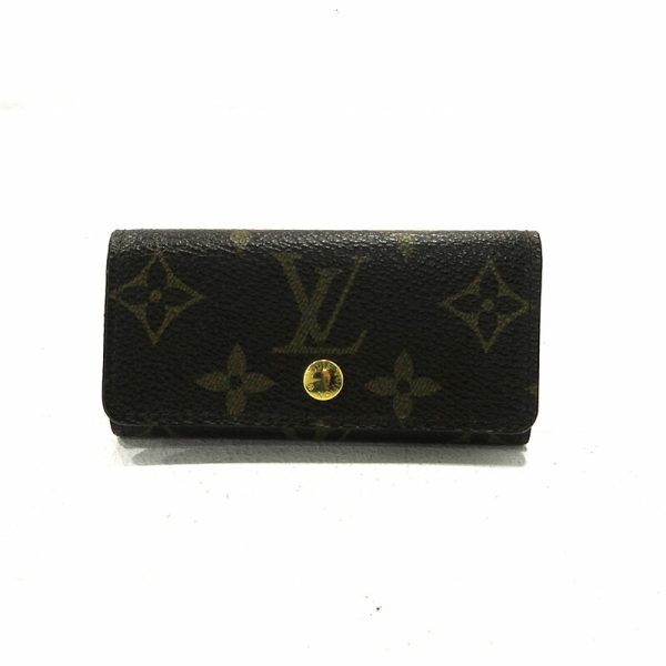 imgrc0095861167 Louis Vuitton Multicle 4 Key Case Monogram Brown