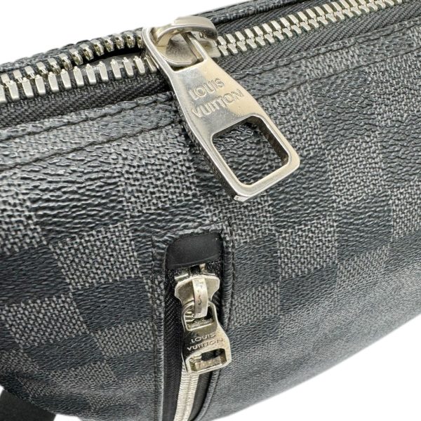 imgrc0095920733 Louis Vuitton Mick PM Shoulder Bag Damier Graphite Canvas Black