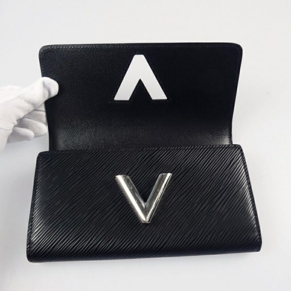 imgrc0095923789 Louis Vuitton Portefeuille Twist Long Wallet Epi Black