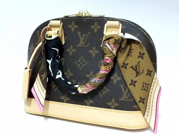 imgrc0095948814 Louis Vuitton Alma BB 2WAY Handbag Bandeau Brown