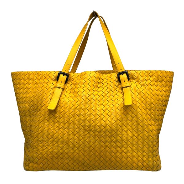 imgrc0095982731 Bottega Veneta Intrecciato Tote Bag Leather Yellow