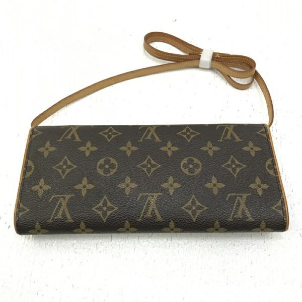 imgrc0095986970 Louis Vuitton Pochette Twin GM Shoulder Bag Monogram Brown