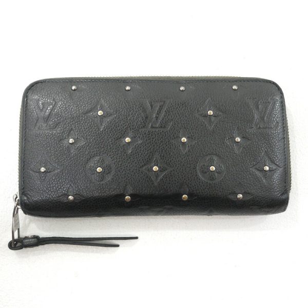 imgrc0095995363 Louis Vuitton Zippy Wallet Long Wallet Monogram Empreinte Black