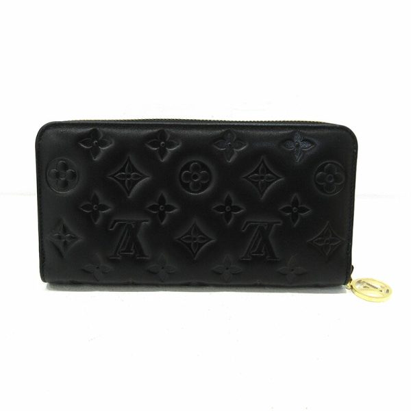 imgrc0096011663 Louis Vuitton Zippy Wallet Long Wallet Monogram Black