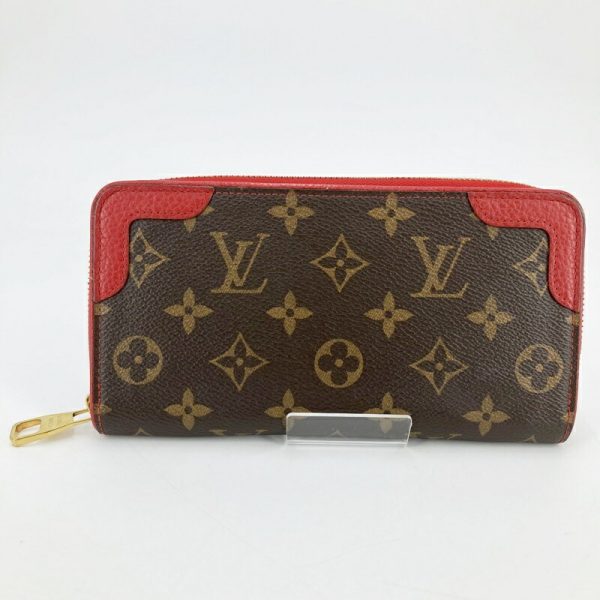 imgrc0096026570 Louis Vuitton Zippy Wallet Long Wallet Monogram Retiro Brown