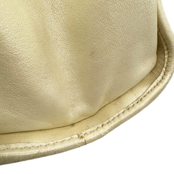 imgrc0096030190 Bottega Veneta Shoulder Bag Intrecciato Champagne Gold Ivory