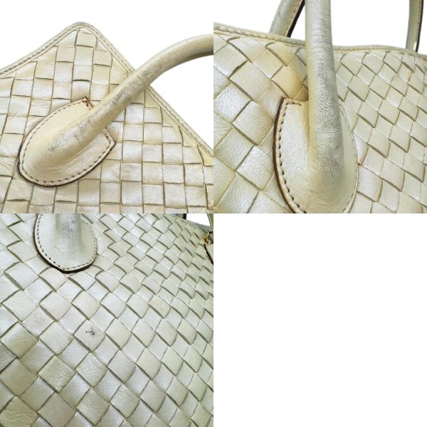 imgrc0096030194 Bottega Veneta Shoulder Bag Intrecciato Champagne Gold Ivory