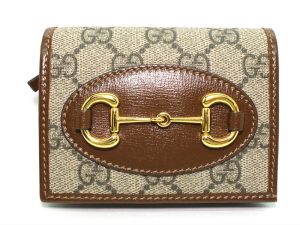 imgrc0096032050 Gucci Pouch Shoulder Bag GG Pattern Beige Brown