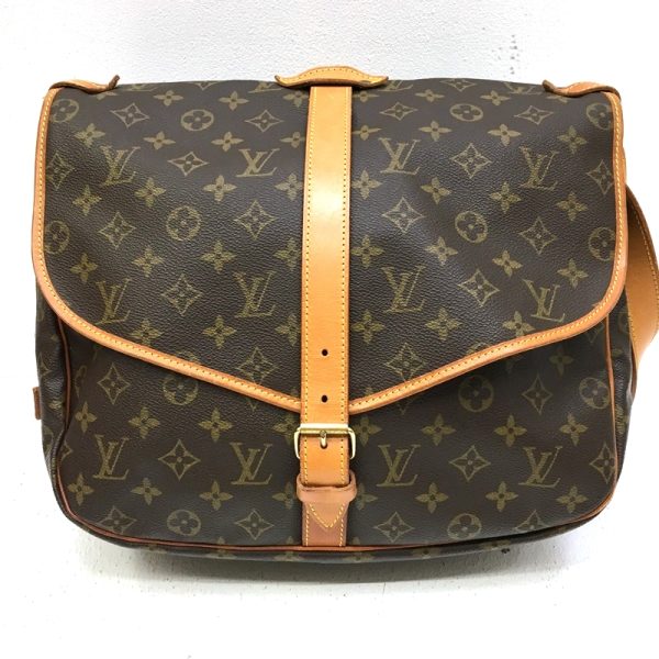 imgrc0096052139 Louis Vuitton Saumur 35 Shoulder Bag Monogram Brown