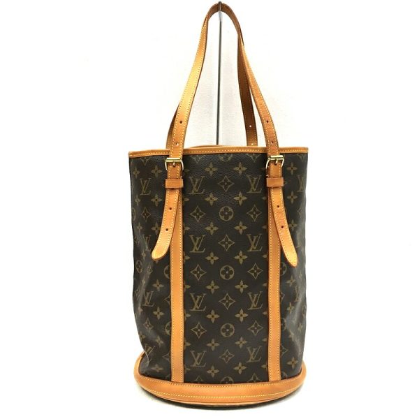 imgrc0096052168 Louis Vuitton Bucket GM Tote Bag Monogram Brown