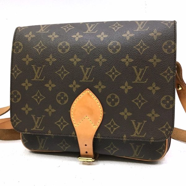 imgrc0096052200 Louis Vuitton Cartesier GM Shoulder Bag Monogram Brown