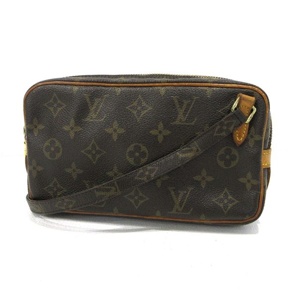 imgrc0096060672 Louis Vuitton Marly Bandouliere Shoulder Bag Monogram Brown