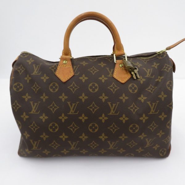 imgrc0096068602 Louis Vuitton Speedy 35 Handbag Monogram Brown