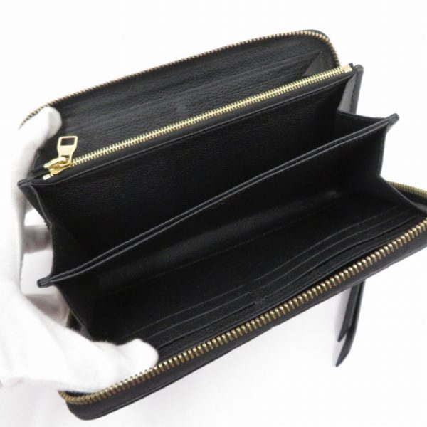 imgrc0096068800 Louis Vuitton Zippy Wallet Long Wallet Empreinte Black