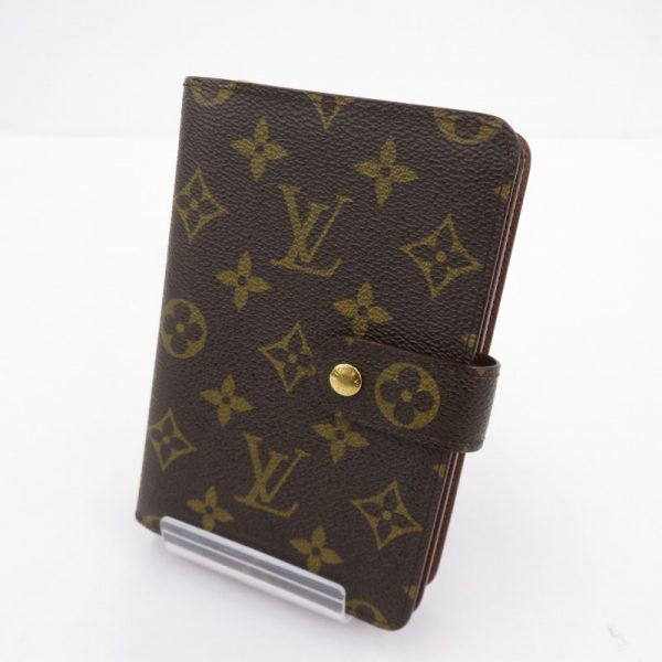 imgrc0096068964 Louis Vuitton Porte Papier Zip Wallet Pass Case Monogram Brown