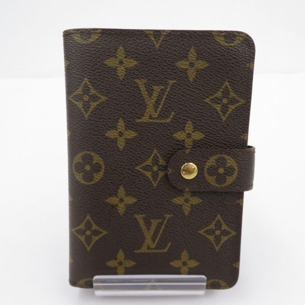 imgrc0096068965 Louis Vuitton Porte Papier Zip Wallet Pass Case Monogram Brown