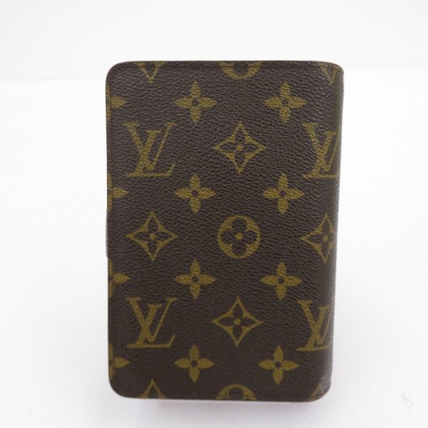 imgrc0096068966 Louis Vuitton Porte Papier Zip Wallet Pass Case Monogram Brown