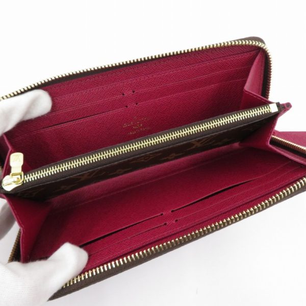 imgrc0096069193 Louis Vuitton Clemence Long Wallet Fuchsia Brown