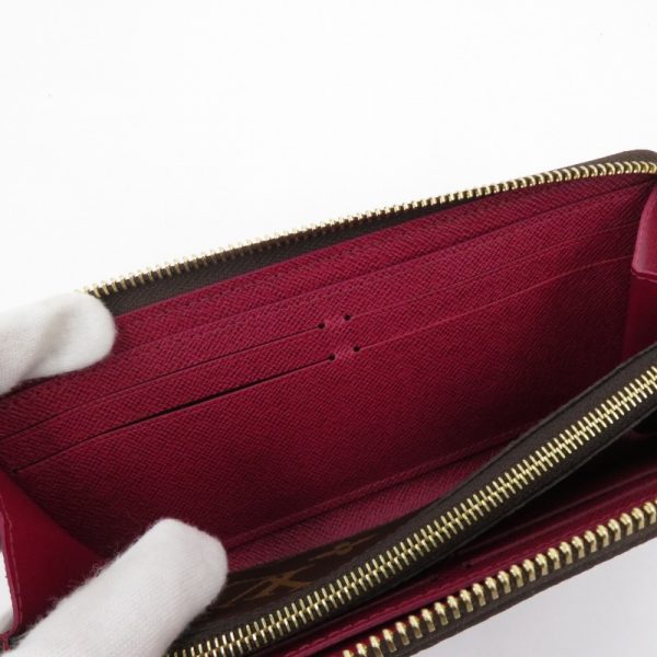 imgrc0096069195 Louis Vuitton Clemence Long Wallet Fuchsia Brown