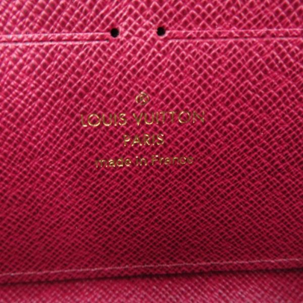 imgrc0096069196 Louis Vuitton Clemence Long Wallet Fuchsia Brown