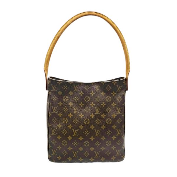 imgrc0096113208 Louis Vuitton Looping GM Shoulder Bag Monogram Canvas Brown