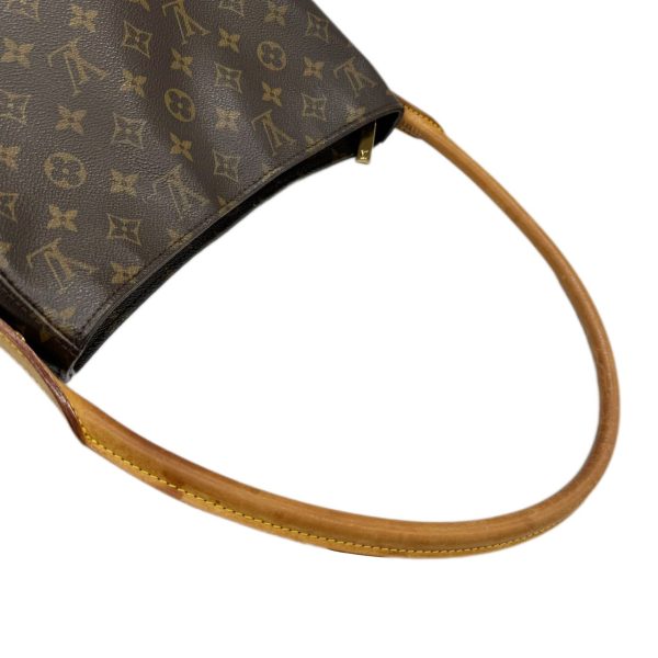 imgrc0096113216 Louis Vuitton Looping GM Shoulder Bag Monogram Canvas Brown